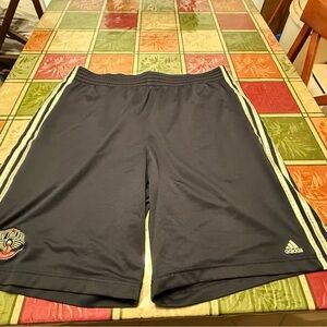 RARE Men’s NBA Adidas New Orleans Pelicans Shorts Pockets XLT Extra Large Tall